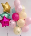 Фонтан шаров праздник