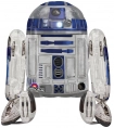 Шар фольгированный ходячий «Звездные войны R2D2»
