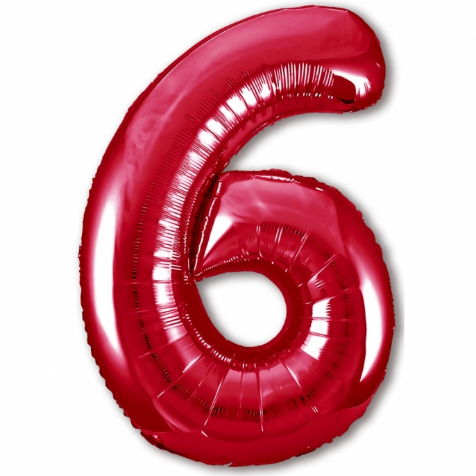 Шар цифра 6