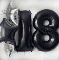 Шары цифры на день рождения 18 лет