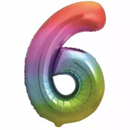 Шар цифра 6, Яркая радуга