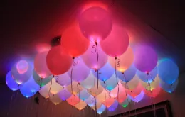 Светящиеся LED-шары Разноцветные
